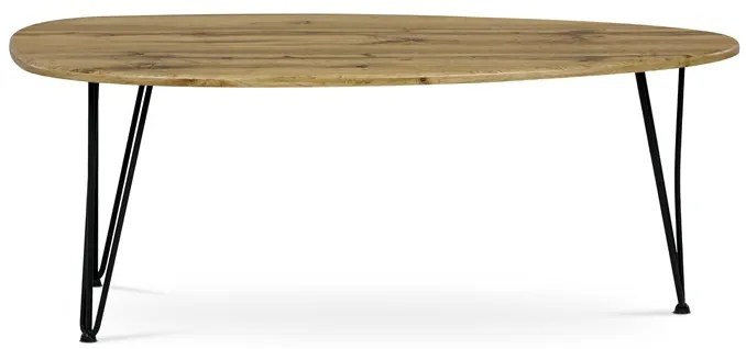 Autronic BONTEC Konferenčný stolík 120x67cm, mdf, divoký dub, AF-3014 OAK Farba: Biela