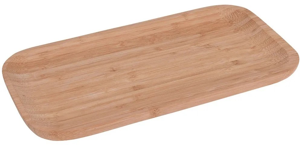Bambusový servírovací podnos Bambilion 25x13 cm hnedý