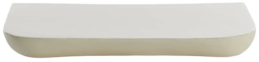 Krémová kovová polica 41 cm Adawa – Light & Living