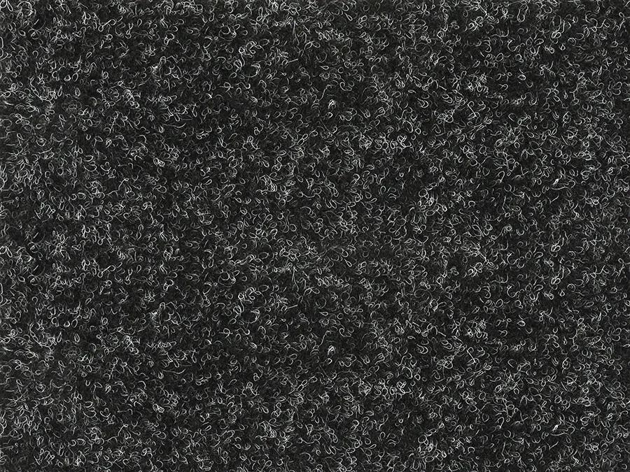 AKCE: 100x245 cm Metrážový koberec Santana 50 černá s podkladem resine - Rozměr na míru bez obšití cm