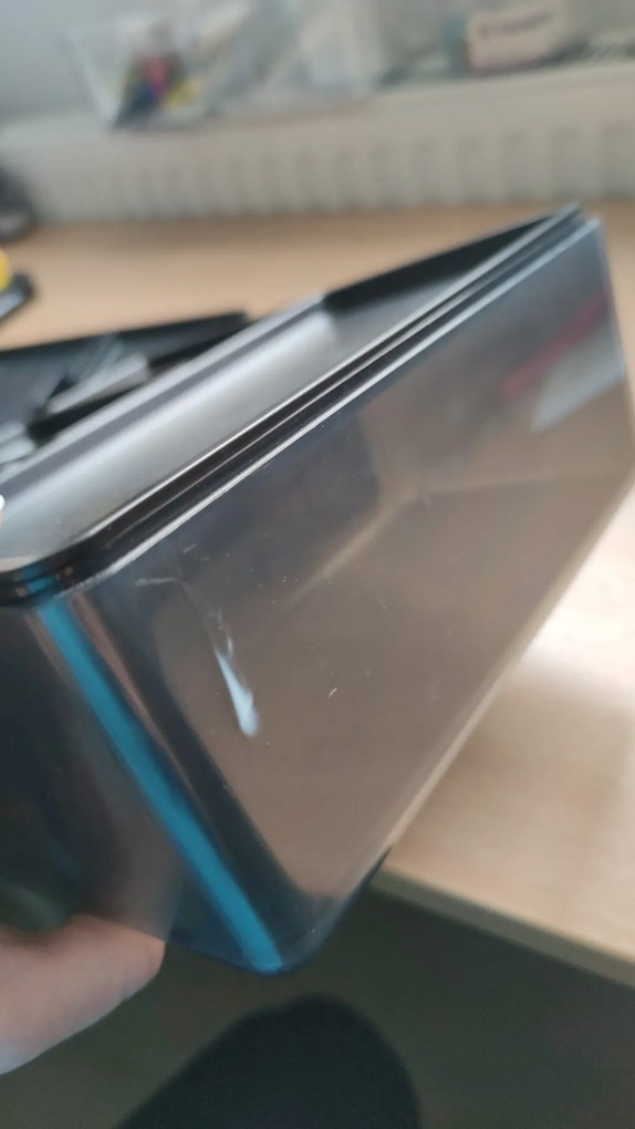 Goodhome 2. akosť - Sada úložných boxov do zásuvky s vekami, kúpeľňový organizér 5v1, KOROS BLACK - čierny