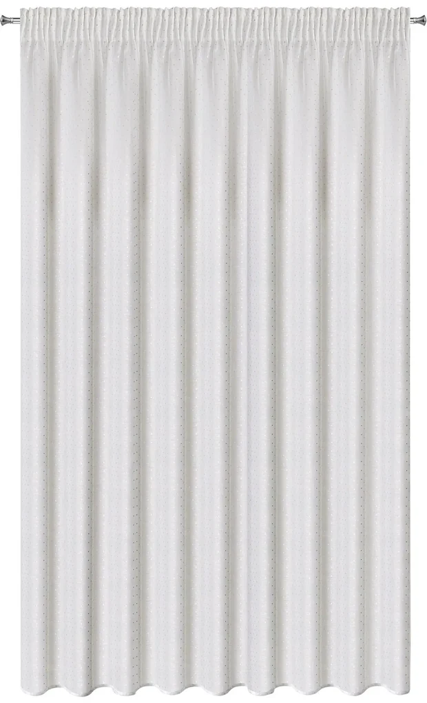 ZÁCLONA NA PÁSKE SIBEL 300X250 CM BIELA
