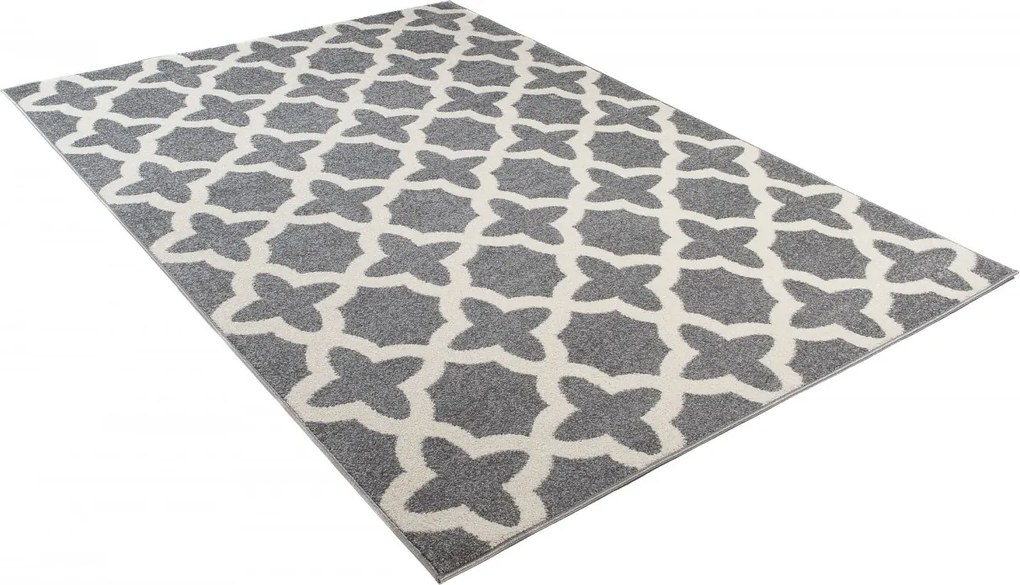 TA Koberec L887A SIVÉ MAROKO O0X Rozmer: 140x190 cm