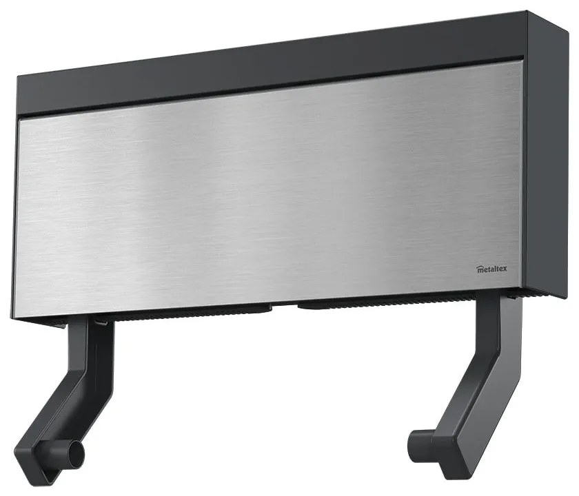 Nástenný držiak na kuchynské utierky a fólie Metaltex Tango Inox