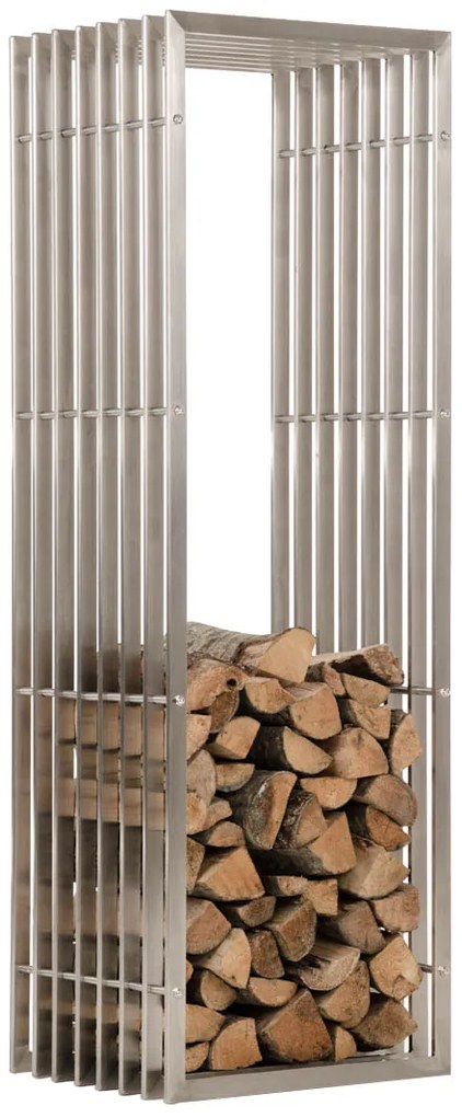 Stojan na palivové drevo Irving 40x50x150, nerezová oceľ