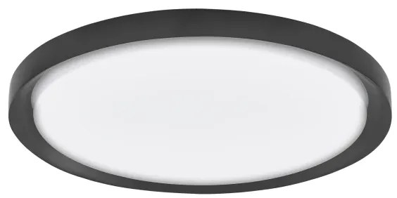 LED stropné svietidlo Troy 46 čierne