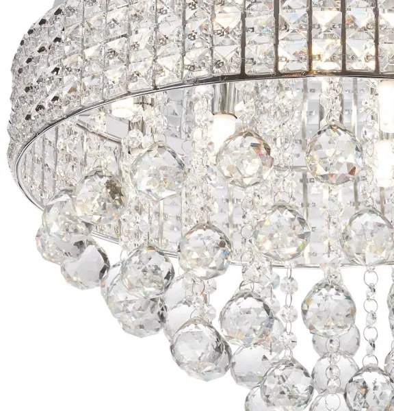 Zuma Line 19027-L - Stropné svietidlo CAPRI 9xG9/25W/230V chróm