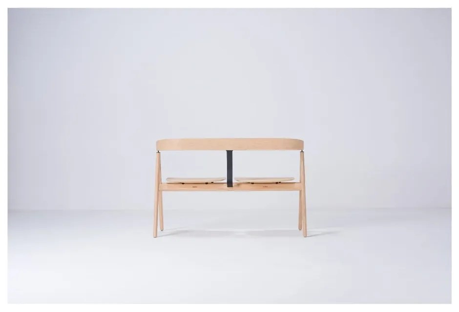 Prírodná lavica z dubového dreva Gazzda Ava