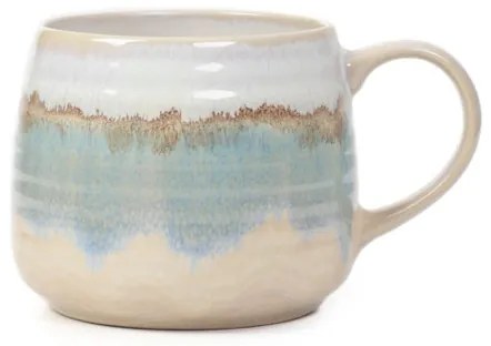 Hrnček SANDY modrý / béžový 886374 500 ml