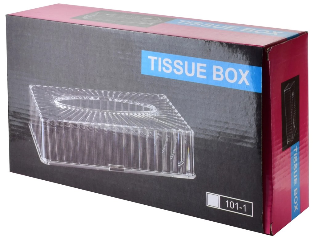 Držák na ubrousky BEA čirý