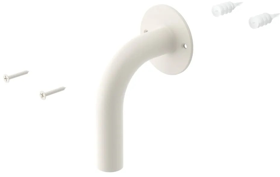 Matne biely kovový modulárny policový systém 27x203,5x35 cm Solis – Umbra