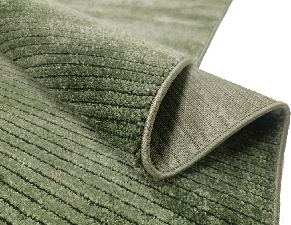 Koberec Eforia 9551 GREEN – zelený obdĺžnik do každej izby Rozmer: 60x100 cm