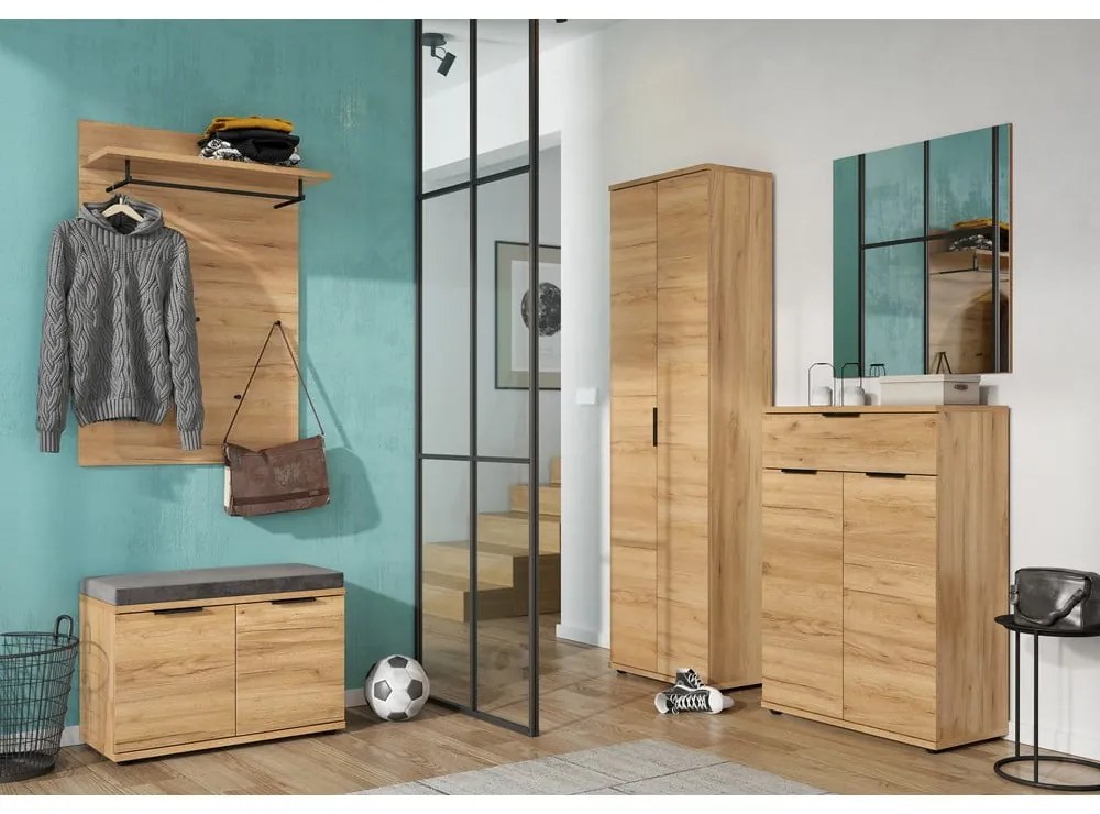 Tmavosivý vankúš na sedenie Germania Madeo, 72 x 33 cm