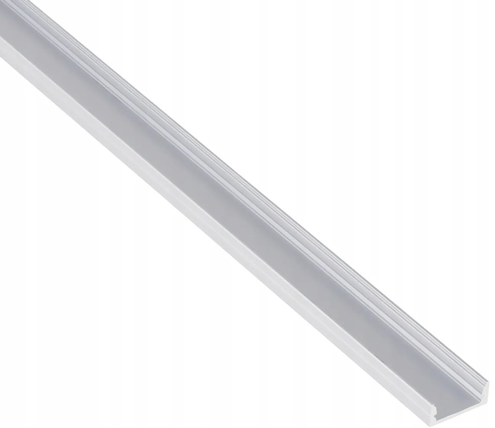 BERGE LED eloxovaný hliníkový profil povrchový 1m - sada