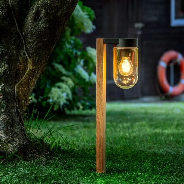 Brilliant - Vonkajšia lampa CABAR 1xE27/40W/230V 55 cm IP44 hnedá