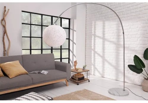 Stojaca lampa 40685 Cocooning 205cm Biela  - Komfort-nábytok