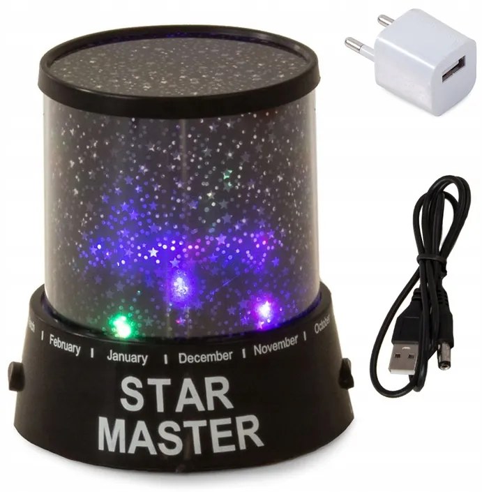 Verk 18030 Projektor nočnej oblohy MASTER USB 230V