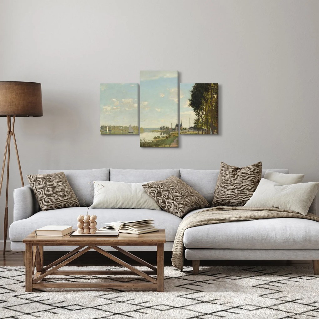 Obraz - Claude Monet, Argenteuil, reprodukcia (90x60 cm)