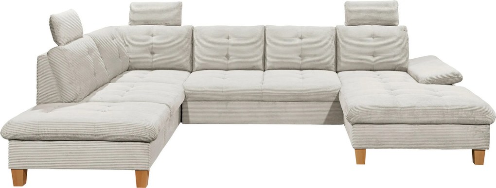 XXXLutz SEDACIA SÚPRAVA, textil, béžová MID.YOU - Sedačky - 002220054203