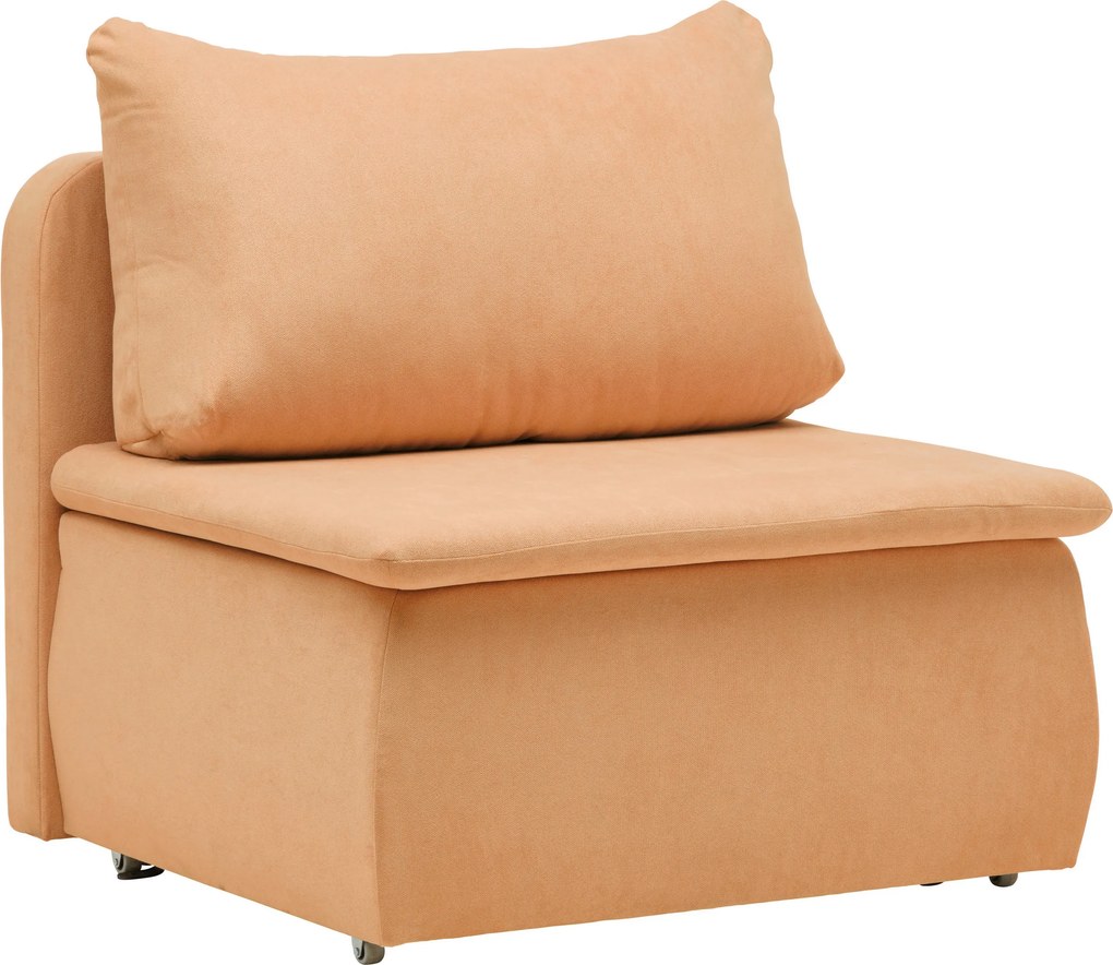 XXXLutz ROZKLADACIE KRESLO, textil, svetlohnedá Ti'me - Postele - 002330003802