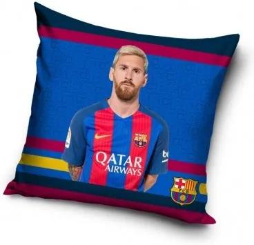 CARBOTEX Obliečka na vankúšik 40x40cm FC BARCELONA Messi (6416)