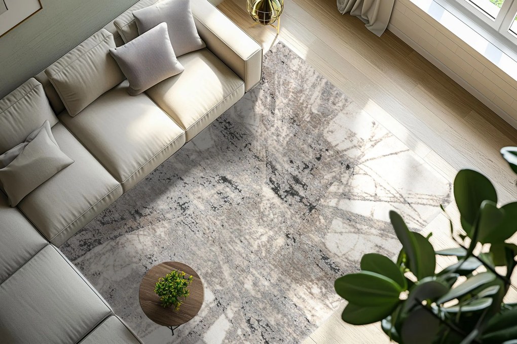 Obsession, Kusový koberec My Bologna 460 Grey, 160x230, šedá, chodba / predsieň