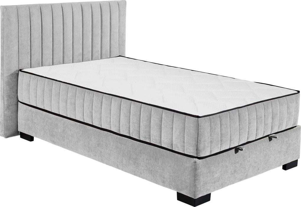 XXXLutz AMERICKÁ POSTEĽ, 120/200 cm, svetlosivá MID.YOU - Online Only spálne - 002220053902