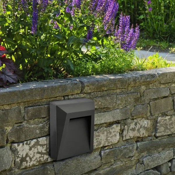 Vonkajšie schodiskové svietidlo HOLDEN LED/1W/230V IP65 antracit