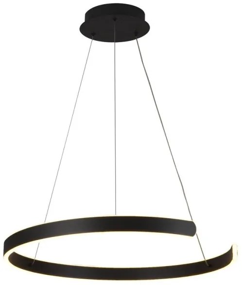 LED Stmievateľný luster na lanku LED/70W/230V 3000-6500K + diaľkové ovládanie