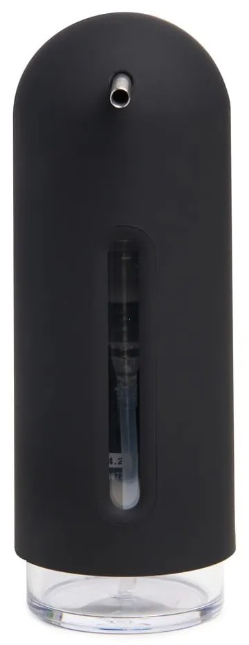 Čierny plastový dávkovač mydla 350 ml Penguin – Umbra