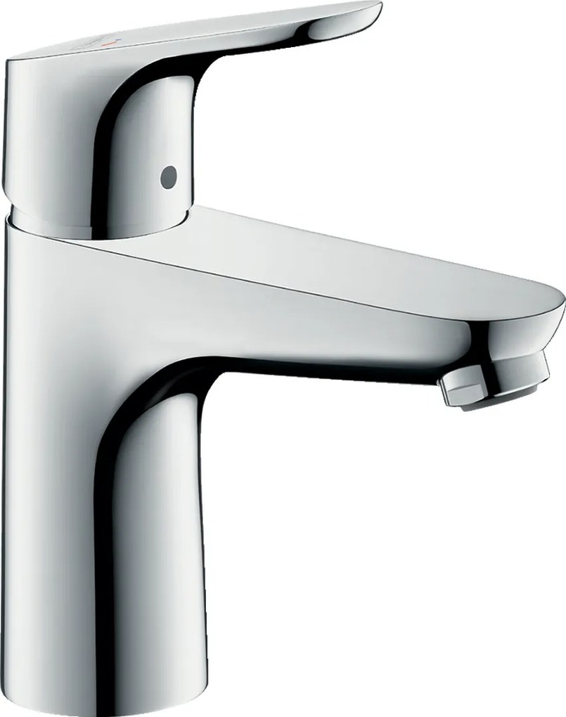 Hansgrohe Focus E2, páková umývadlová batéria 100 CoolStart, s výpusťou, chrómová, HAN-31621000