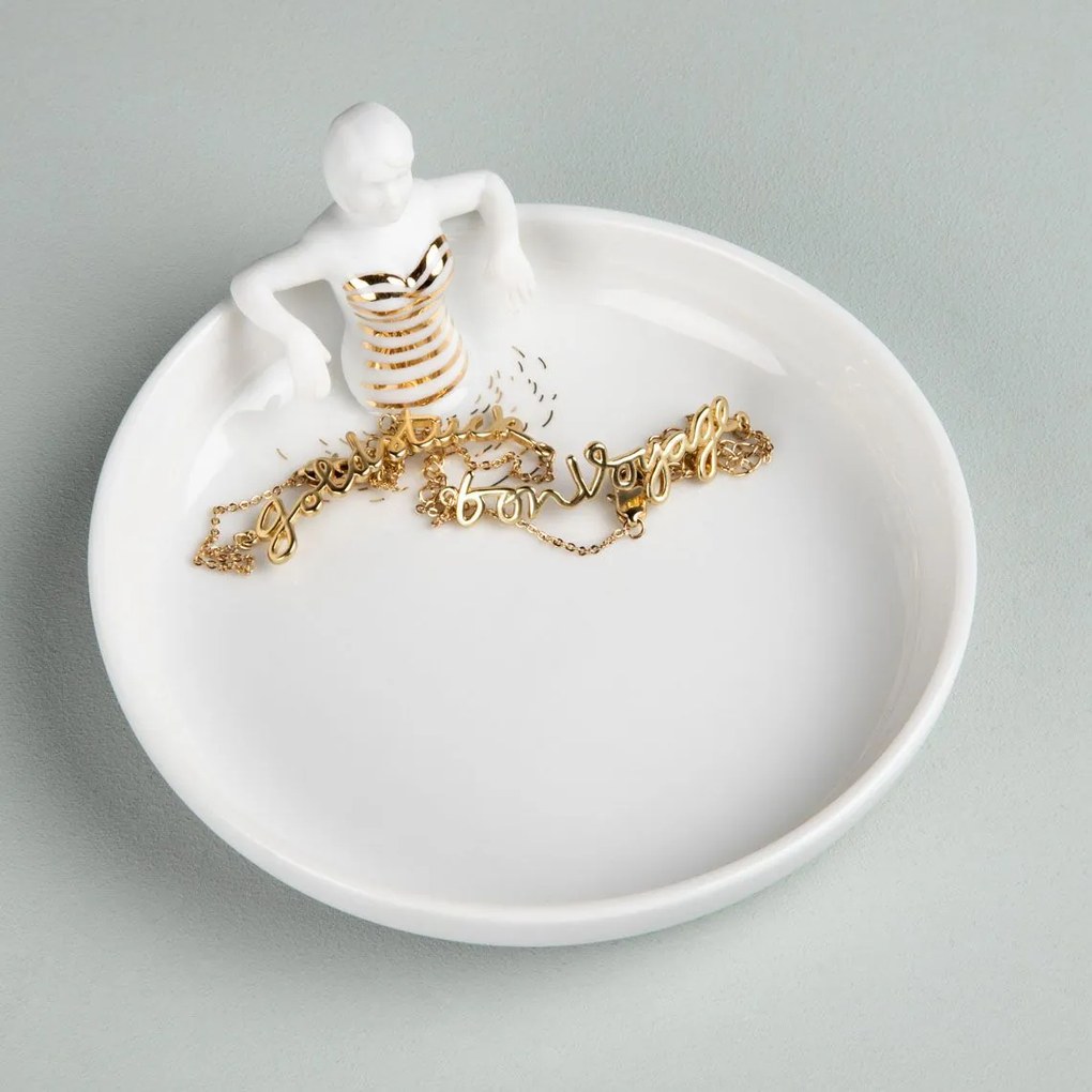 räder Dekoratívny porcelánový tanier Pool