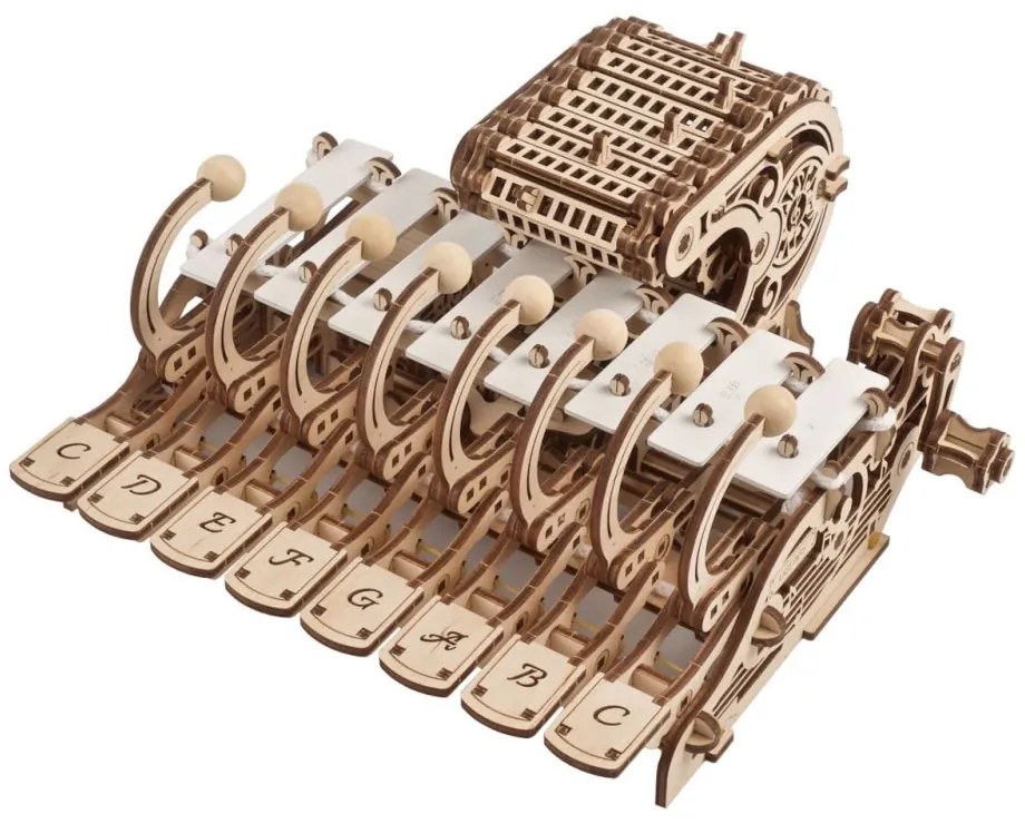 Ugears 3D drevené mechanické puzzle Programovateľná celesta