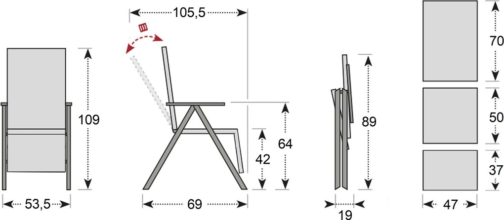 Doppler ACTIVE antracit/šedá
