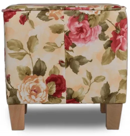 Taburet AS, modrá káro (senegal 819/orech)