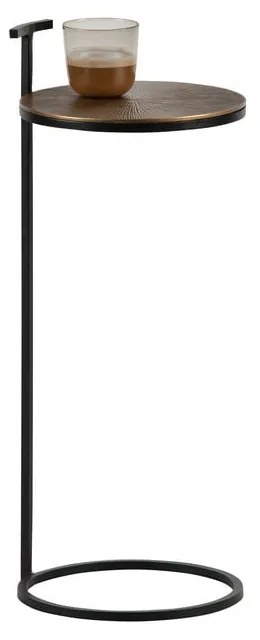 Kovový okrúhly odkladací stolík 26x26 cm Position – WOOOD