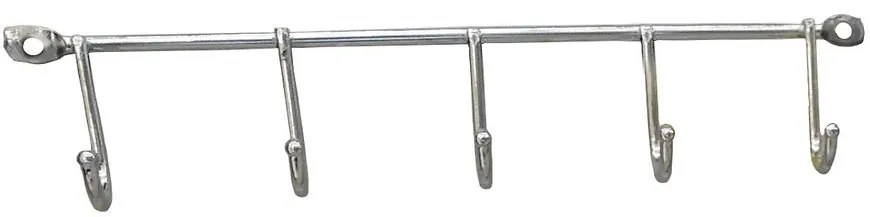 Priskrutkovaný vešiak – chróm e.wk5