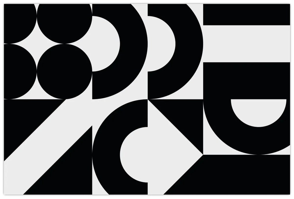 Obraz - Geometrická abstrakcia N⁰2 (90x60 cm)