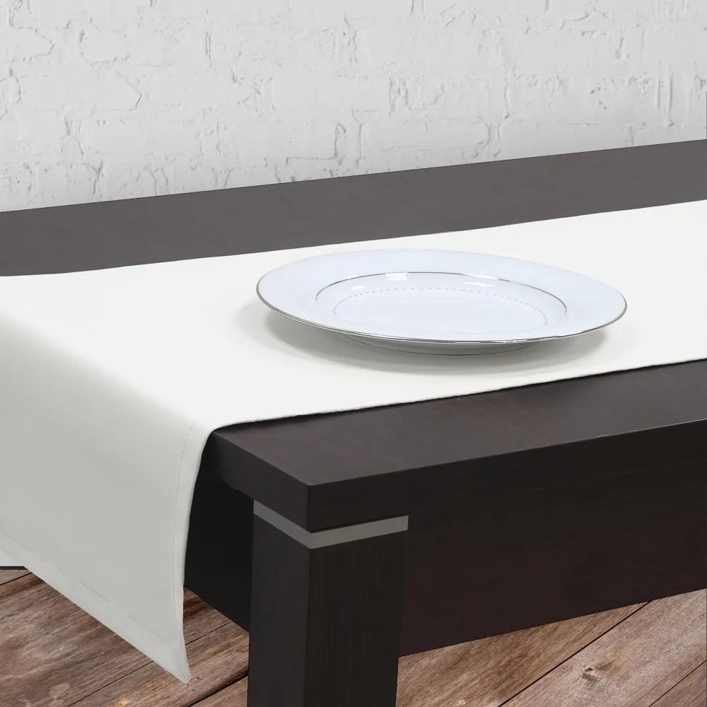 Dekorstudio Teflónovy behúň na stôl BP02 - krémový Rozmer behúňa (šírka x dĺžka): 40x130cm