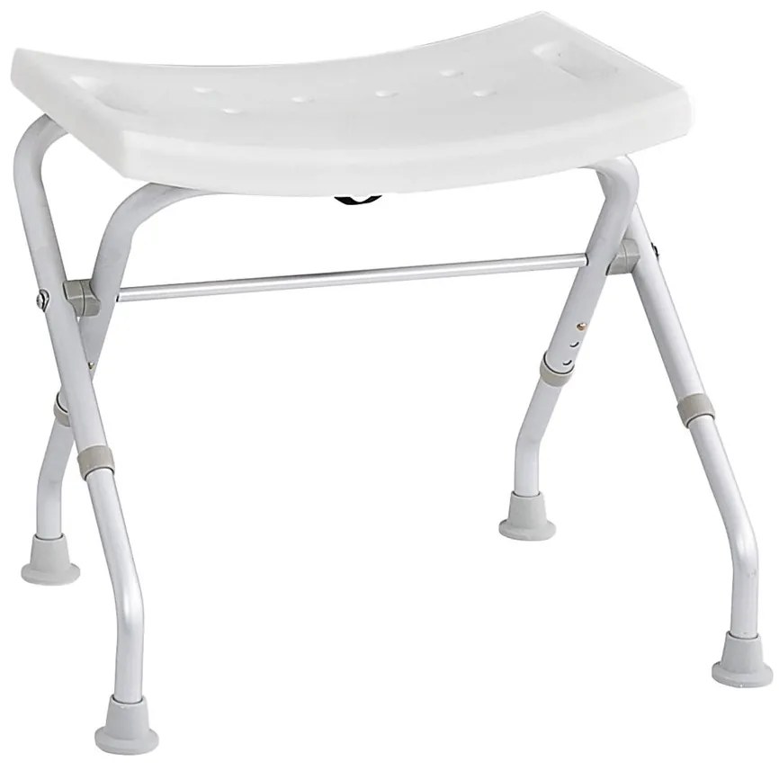 Ridder, Kúpeľňová stolička, sklopná, biela, A0050301