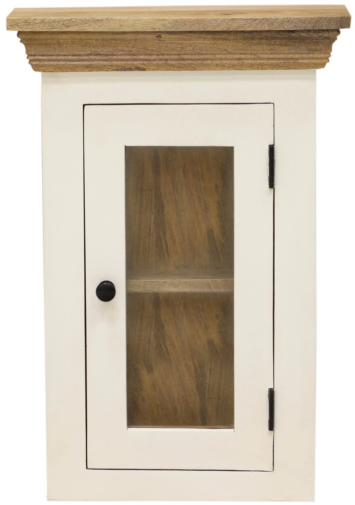 furniture-nabytek.cz - Kúpeľňová nástenná skrinka 40x60x15 z mangového dreva