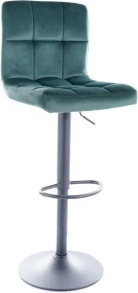 SI C-105 Sametová barová stolička