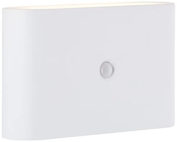 Brilliant - LED vonkajšie nabíjacie nástenné svietidlo so senzorom XINO LED/3W/5