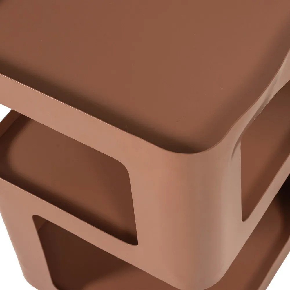 Kovový odkladací stolík 35x35 cm Riv – WOOOD