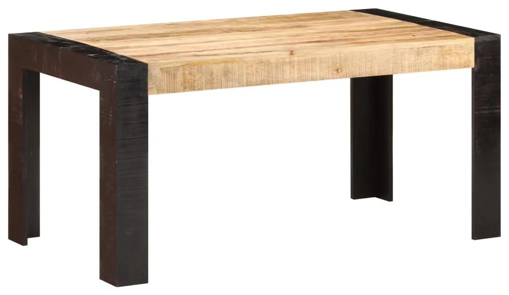 Jedálenský stôl 160x80x76 cm masívne mangovníkové drevo