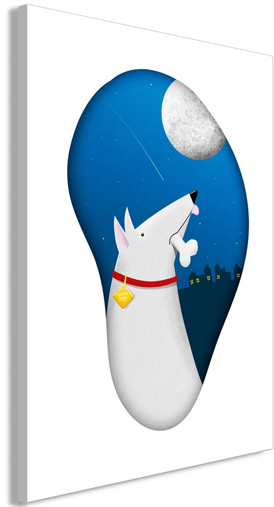 Artgeist Obraz - Dog Dreams (1 Part) Vertical Veľkosť: 20x30, Verzia: Na talianskom plátne