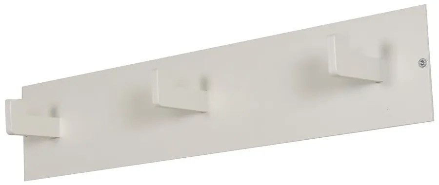 Biely kovový nástenný vešiak 50 cm Leatherman – Spinder Design