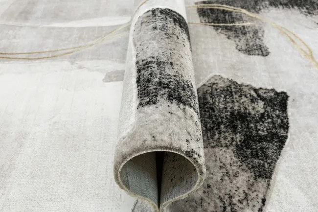 Koberec Kashmir KR288S sivý / čierny