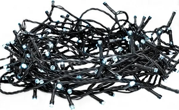 Brilagi - vonkajší LED svetelný reťaz 100xLED/8 funkcií 13 m IP44 studená biela