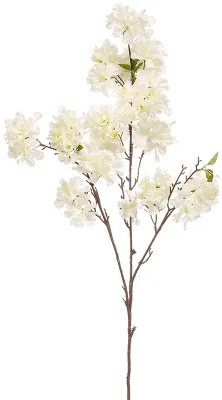 Umelý kvet cherry blossom biely 105 cm